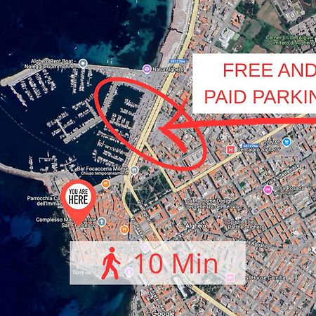Moderno Monolocale - Centro Storico - Casa Shelter Διαμέρισμα Αλγκέρο Εξωτερικό φωτογραφία